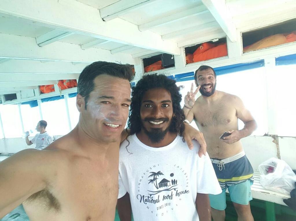 ヒンマフシ島 Natural Surf Houseホステル エクステリア 写真